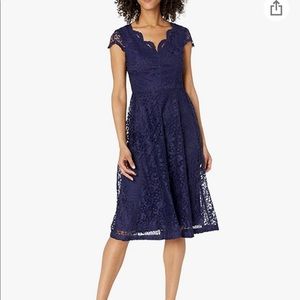 Beautiful navy lace dress